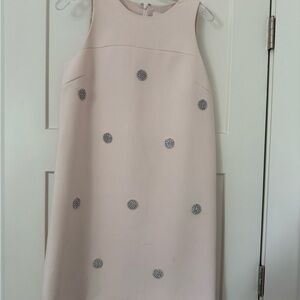 Kate Spade Pink Mini Dress with rhinestone embellishments